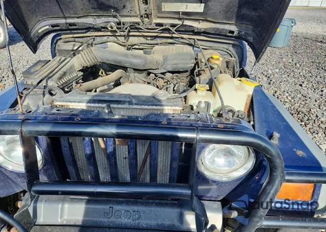 1997 Jeep Wrangler / Tj Se z USA, uszkodzony, nr VIN 1J4FY29P2VP477598